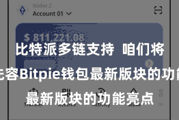 比特派多链支持  咱们将重心先容Bitpie钱包最新版块的功能亮点