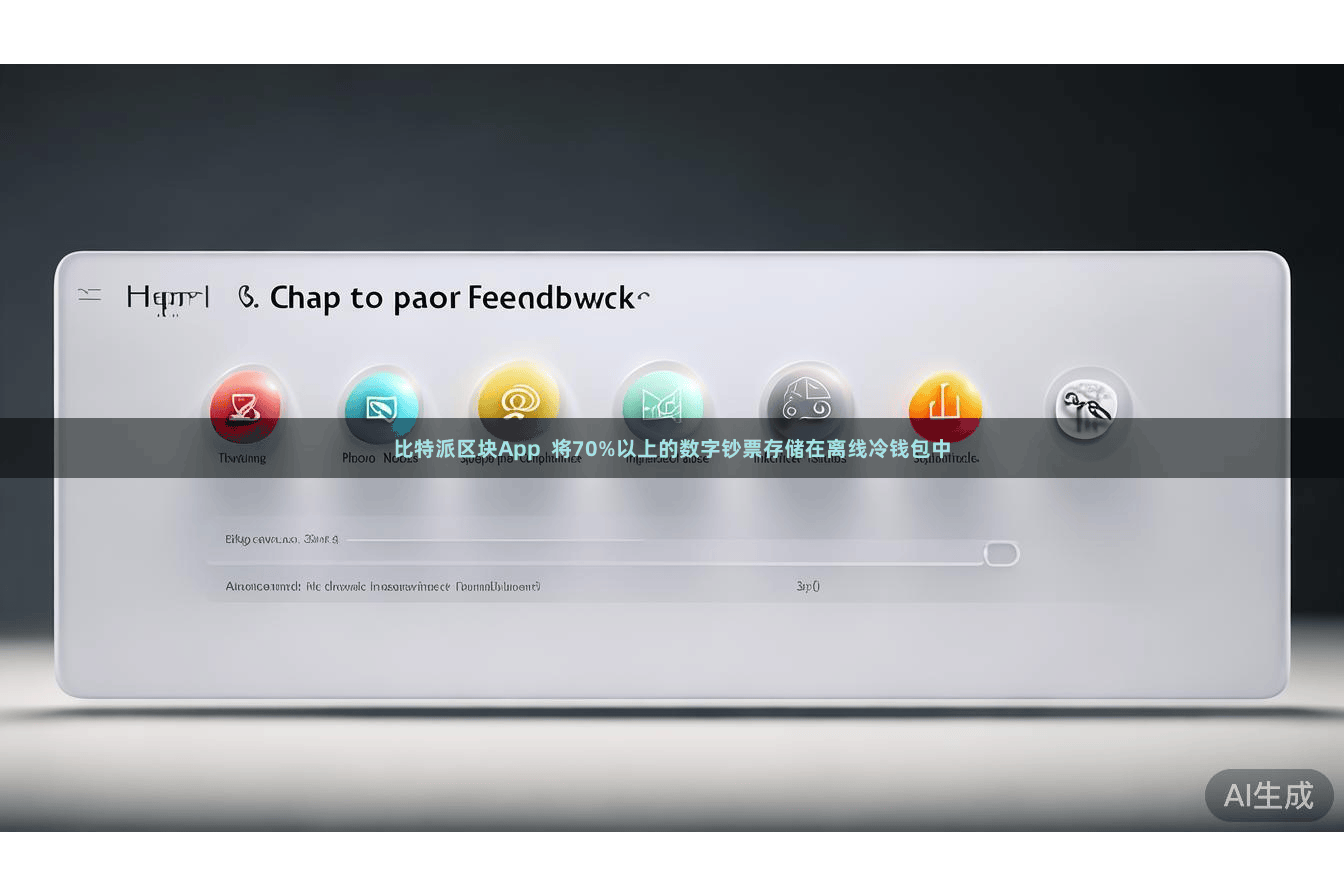 比特派区块App  将70%以上的数字钞票存储在离线冷钱包中