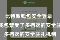 比特派钱包安全登录 Bitpie钱包禁受了多档次的安全驻扎机制