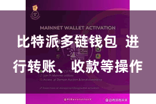 比特派多链钱包  进行转账、收款等操作