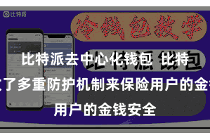 比特派去中心化钱包  比特派接收了多重防护机制来保险用户的金钱安全