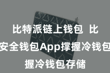 比特派链上钱包 比特派安全钱包App撑握冷钱包存储